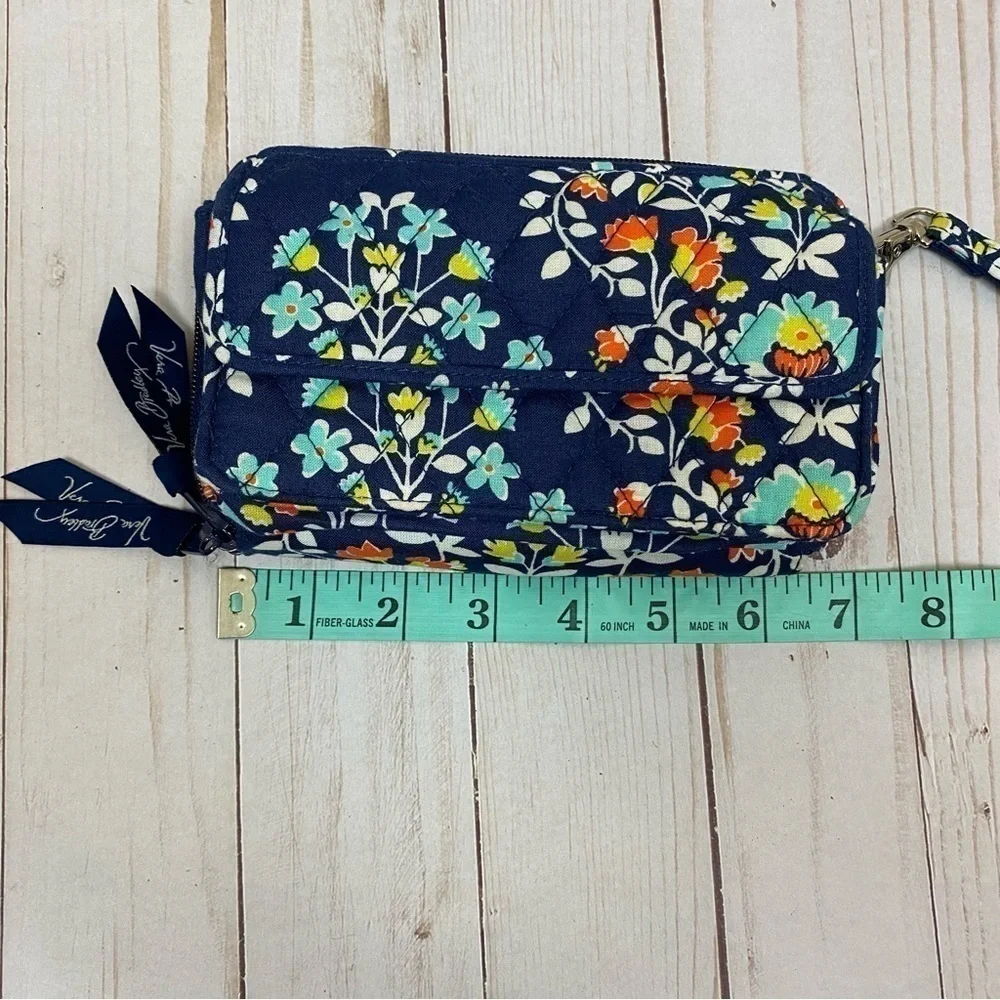Vera Bradley Quilted Floral Wristlet Wallet